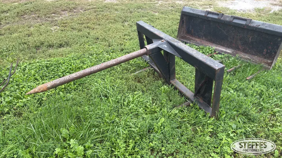 Bale spear Tractor Loaders and Attachment