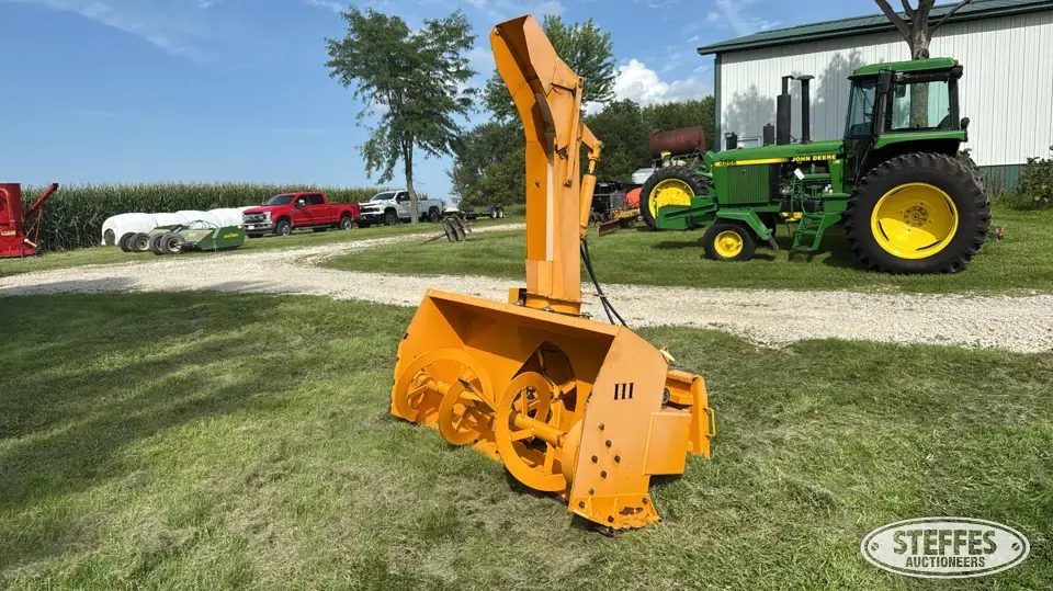 Buhler 6622 Skid Steer Snow Pushers and Snowblower