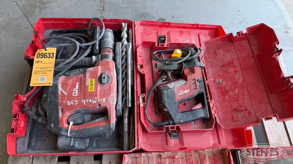 (2) Hilti hammer drills Power Tool
