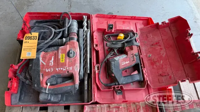 (2) Hilti hammer drills