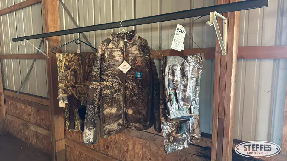 (3) Camouflage clothing pcs. Personal Property