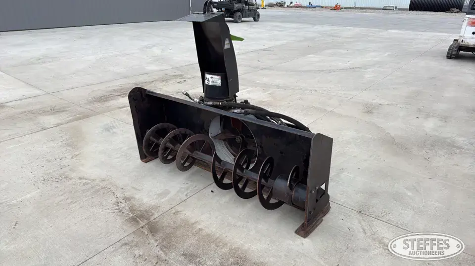 Erskine 2410X Skid Steer Snow Pushers and Snowblower