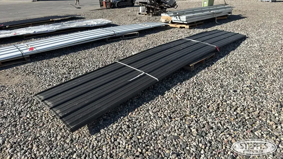 Approx. (30) steel siding sheets Construction Support Item
