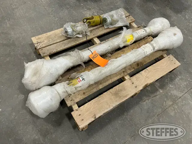 (2) Geringhoff PTO shafts