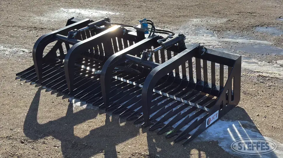 JCT skeleton grapple Skid Steer Bucket