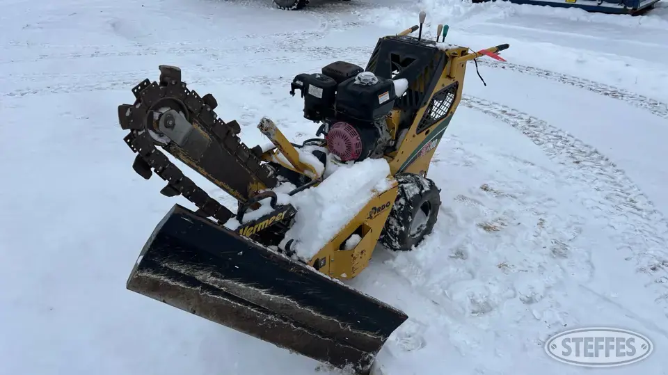 Vermeer RTX 100 Trencher