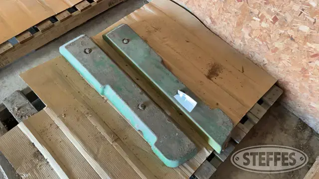 (2) John Deere Frame Weights