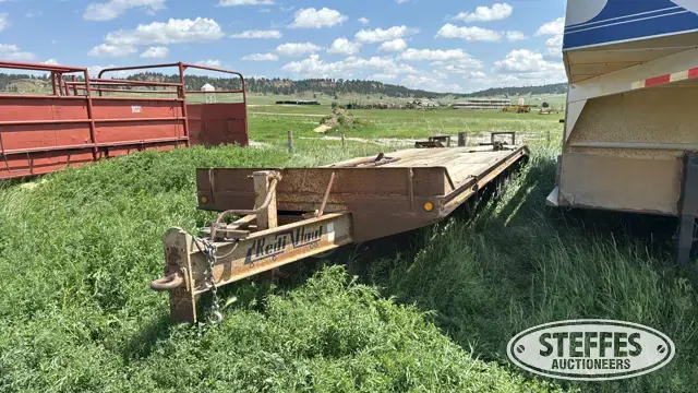 Redi Haul tandem axle equipment trailer