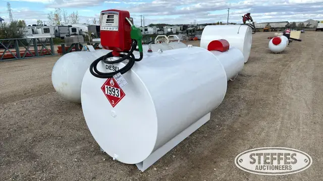 500 gal. fuel tank