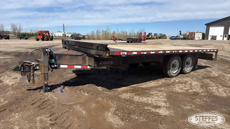 2010 Midsota ST-18 Flatbed Trailer