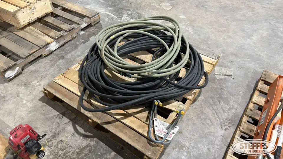 (3) Garden hoses Farm Support Item