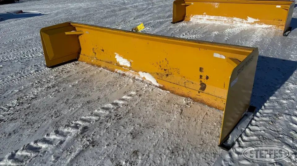 2022 Industrias America SP12 Skid Steer Snow Pushers and Snowblower