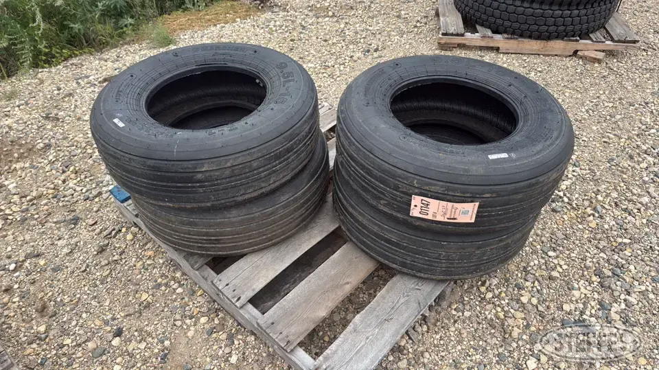 (4) Marcher 9.5L-15 implement tires Tractor-Implement Tire