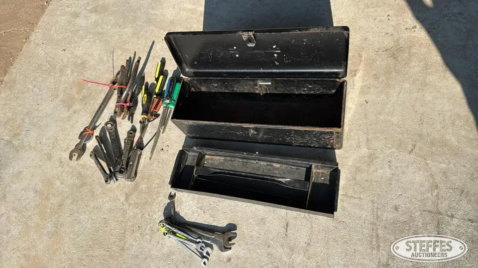 Toolbox w/contents General Tools and Shop Supply