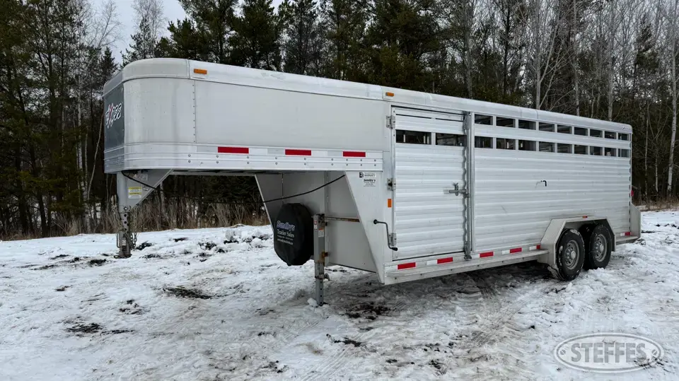 2017 Exiss Gooseneck Livestock Trailer
