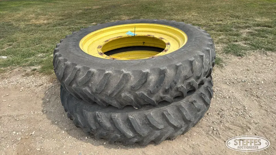 (2) Goodyear 14.9R46 tires Tractor-Implement Tire