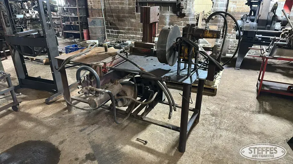 Shop-built pipe bender Machine Tool