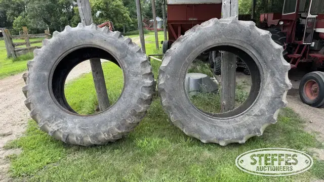 (2) Firestone 20.8R38 tires