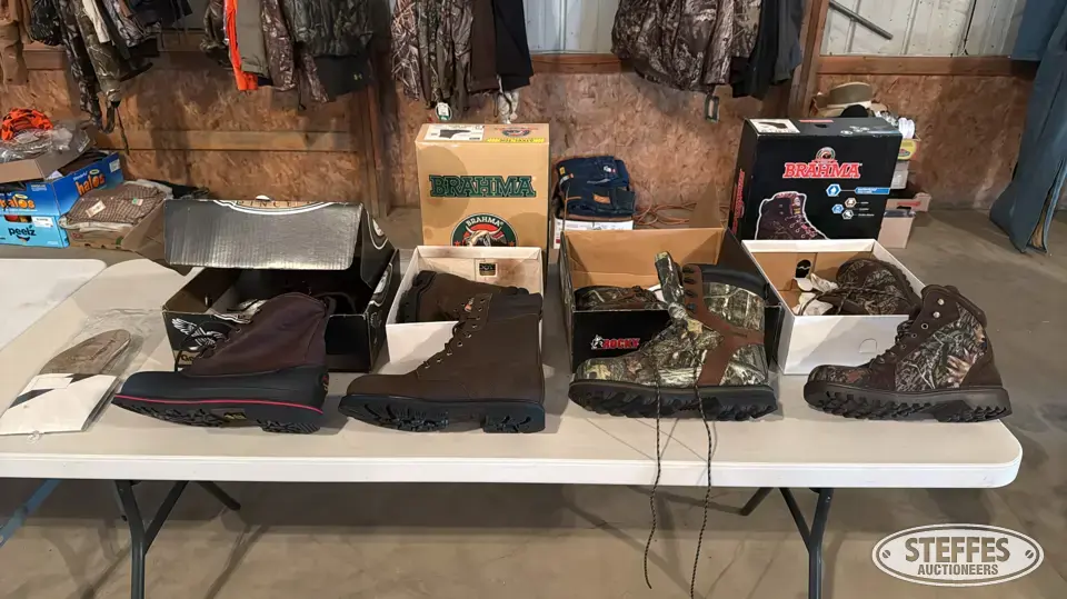 (4) Pairs of hunting boots Personal Property