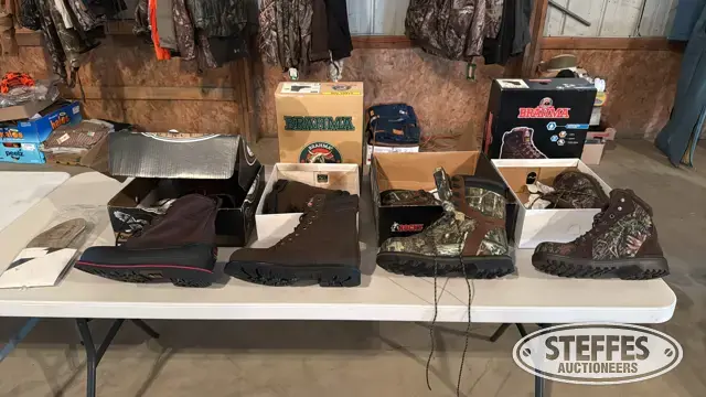 (4) Pairs of hunting boots