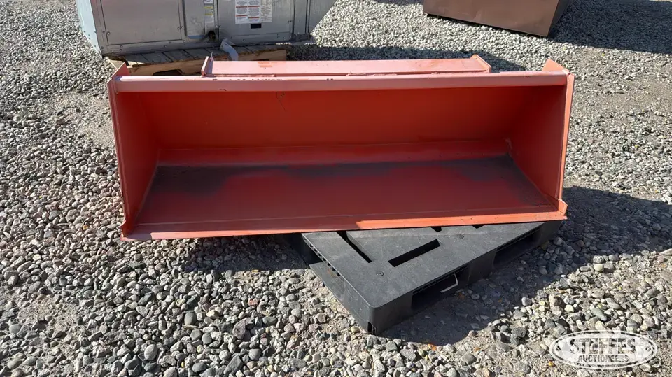 Kubota skid steer bucket