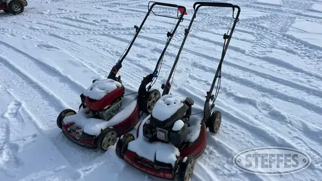 (2) Toro 19" push mowers