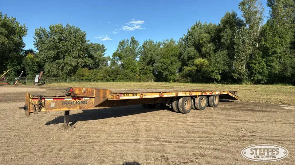 2002 Trail King TK-50 Flatbed Trailer