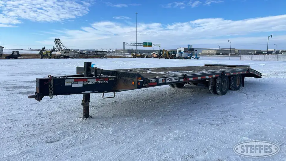 2010 Felling Flatbed Trailer