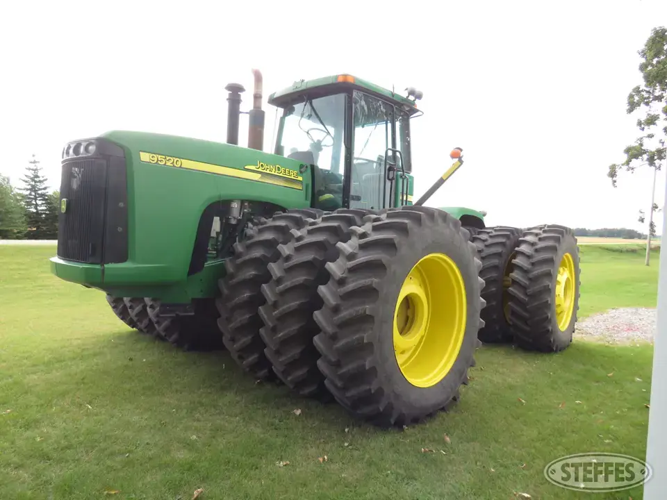 2002 John Deere 9520 4WD Tractor