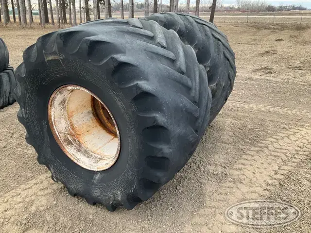 (2) 66x43.00-25 NHS tires