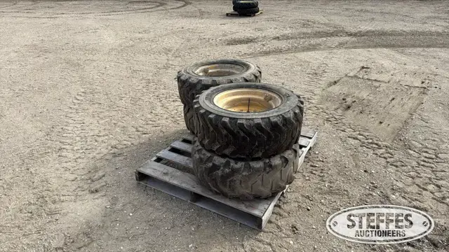 (4) 10-16.5 tires