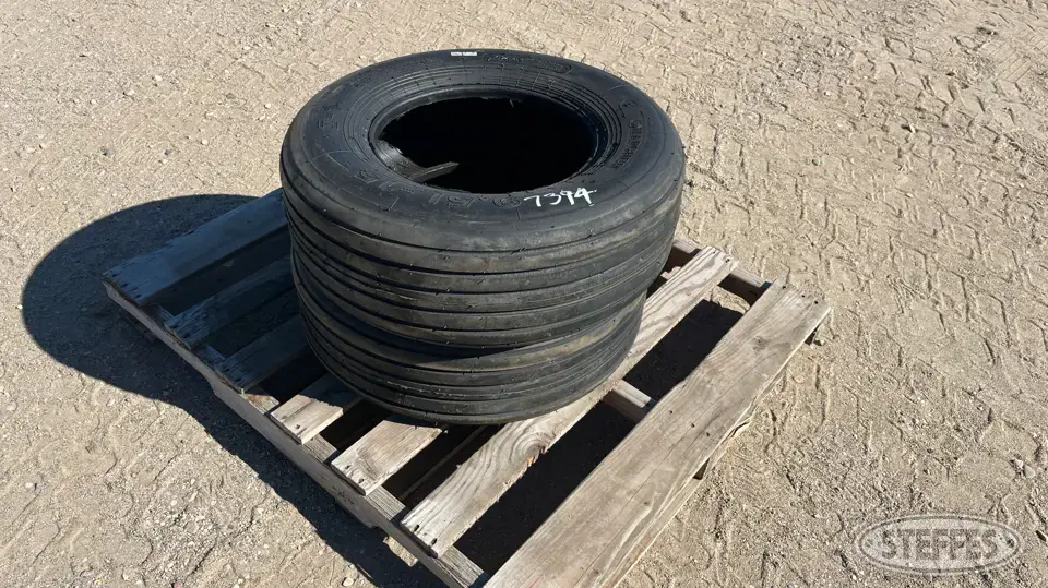 (2) Marcher 9.5L-15 tires Tractor-Implement Tire
