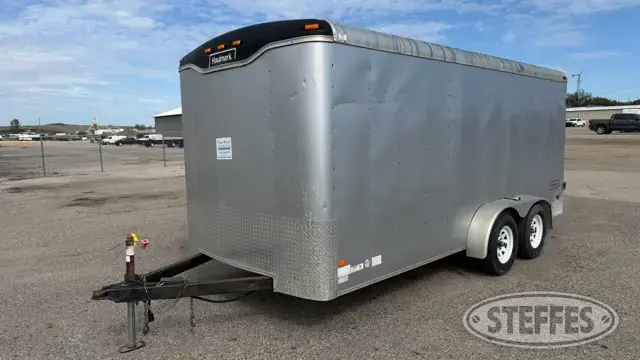 2009 Haulmark tandem axle enclosed cargo trailer