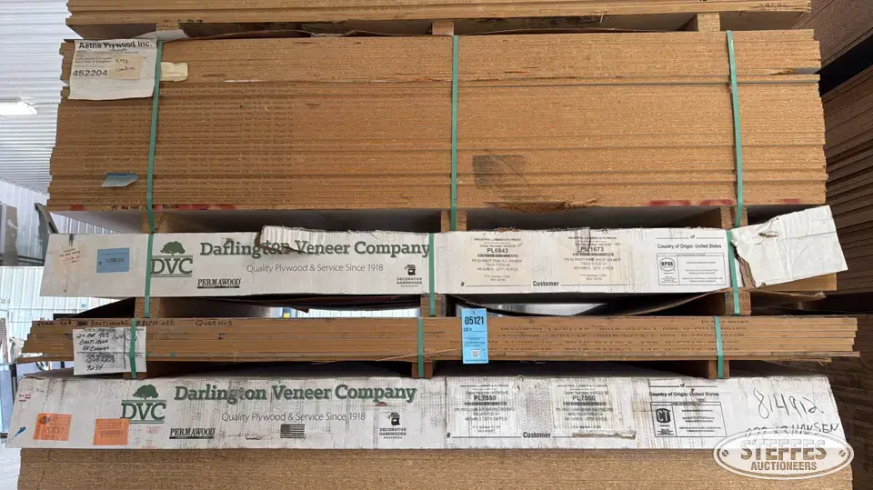Veneer sheet stock Business Inventory
