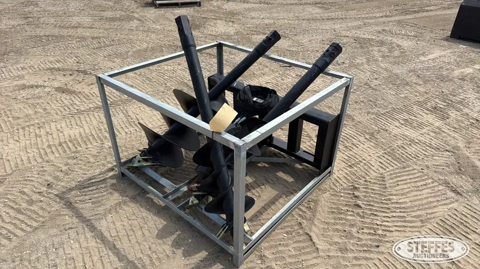 Hyd. post auger Skid Steer Augers-Post Driver