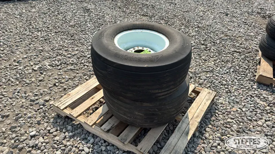 (2) Armstrong 31x13.50-15LT implement tires Tractor-Implement Tire