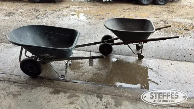 (2) Wheelbarrows