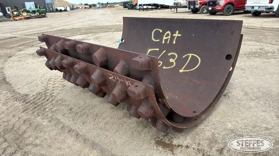 CAT padfoot roller shell Construction Part