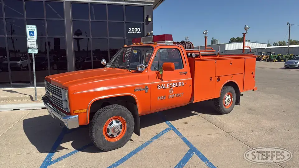 1983 Chevrolet Custom Deluxe 30 Specialty Truck