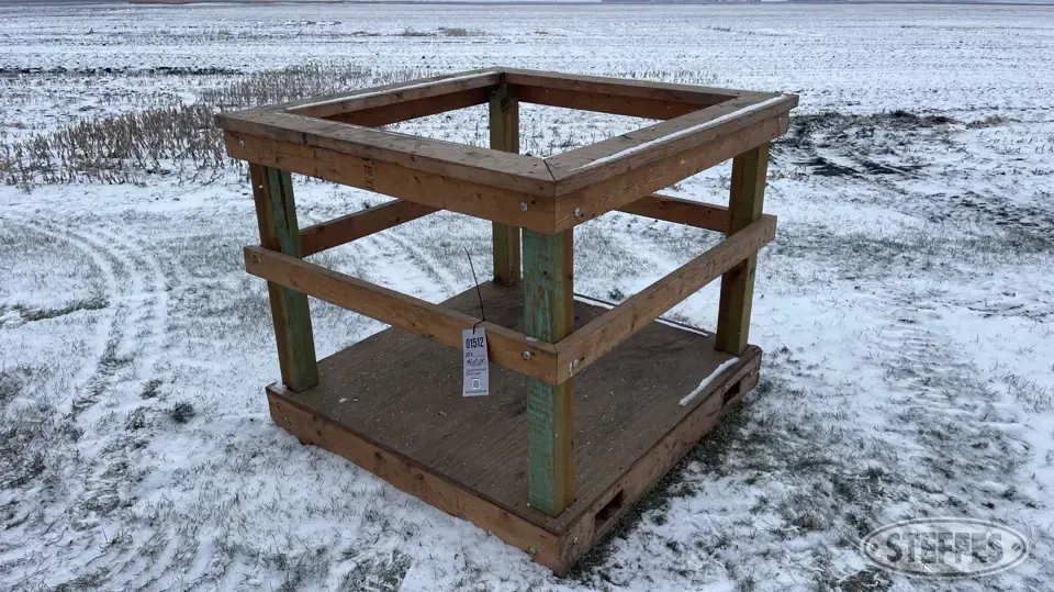 Shop-built man basket Construction Support Item