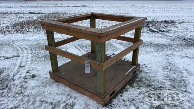 Shop-built man basket