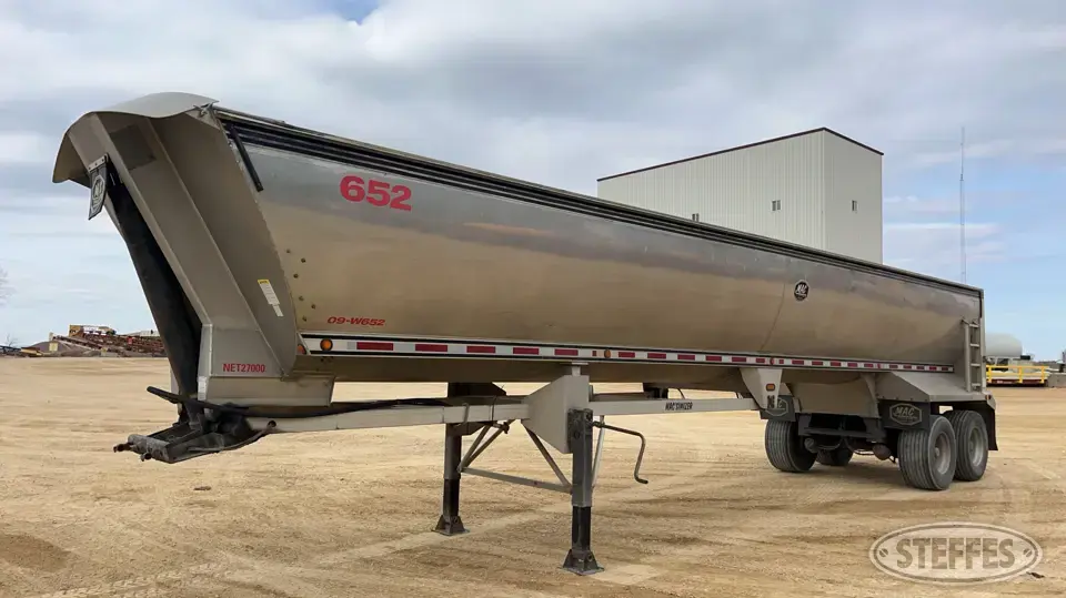 2009 Mac TNAR40NF60-2009 End Dump Trailer
