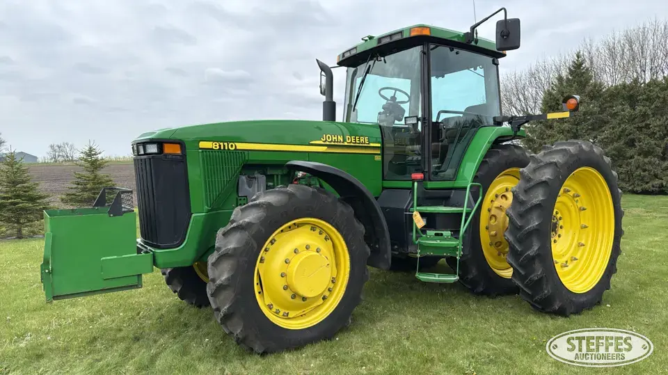 2001 John Deere 8110 MFWD Tractor