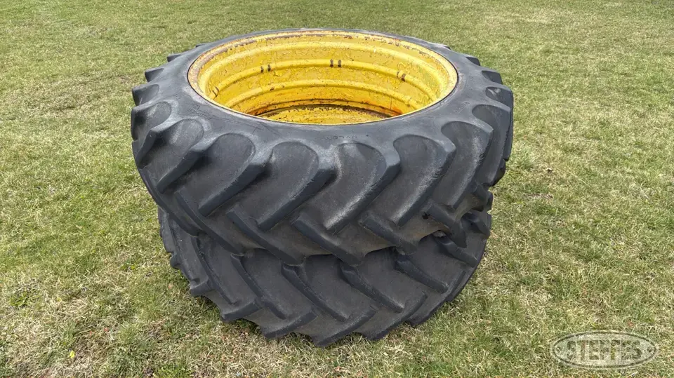 (2) Co-Op 15.5-38 tires Tractor-Implement Tire