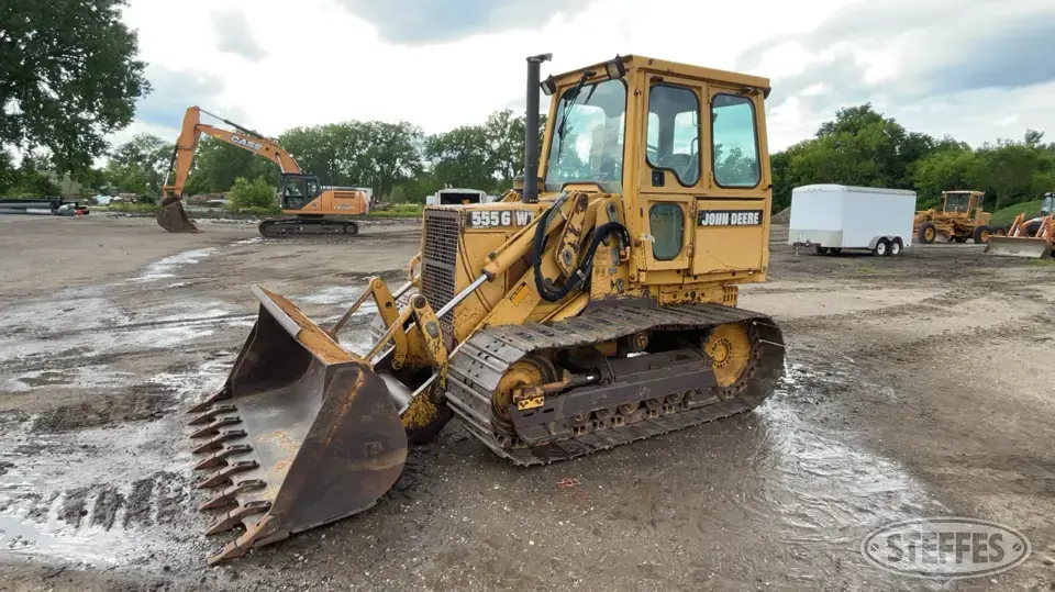 1997 John Deere 555G WT Track Loader