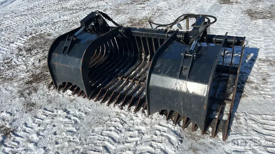 Jenkins skid steer grapple bucket Skid Steer Attachments-Other