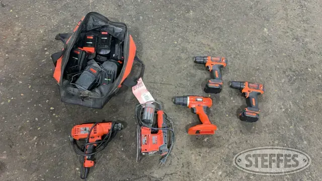 Black & Decker tools