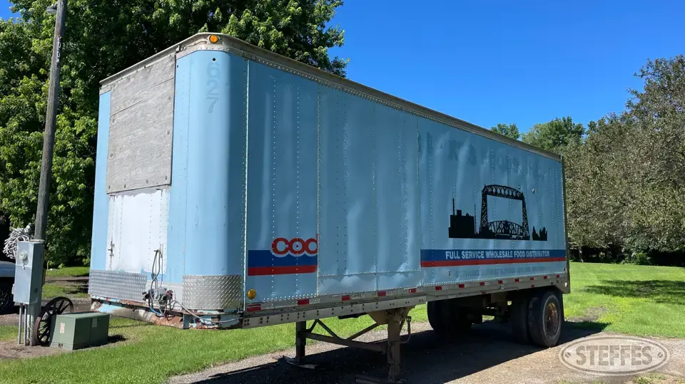 1990 Trailmobile Van Trailer