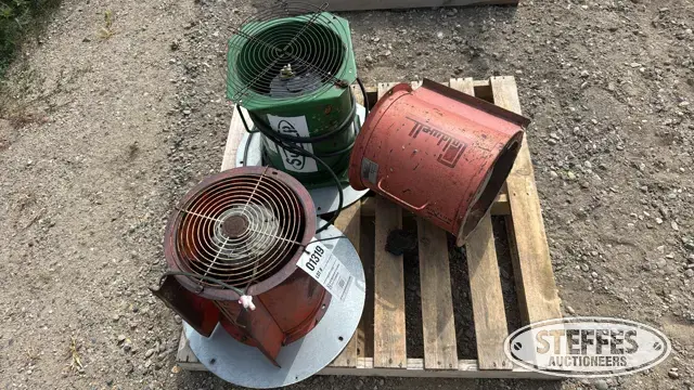 (3) Bin fans