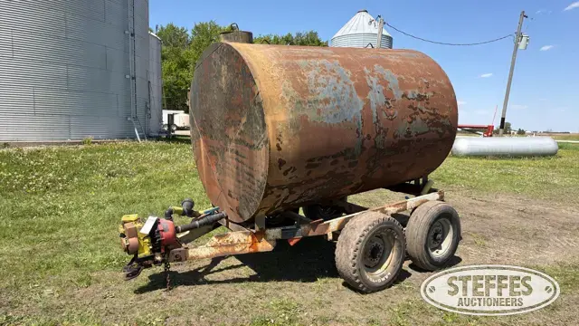 Shop-built tender trailer